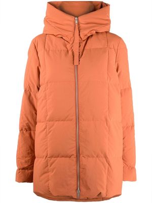 JIL SANDER short puffer coat - Orange