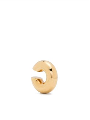 Jil Sander single ear cuff earring - Gold