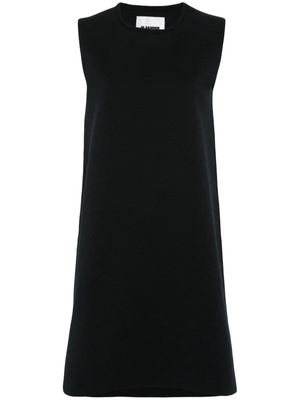 Jil Sander sleeveless shift dress - Black