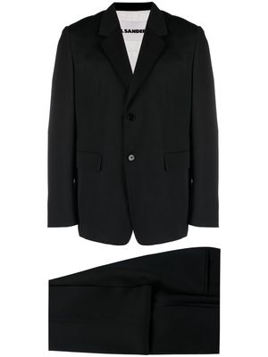 Jil Sander slim-fit single-breasted suit - Black