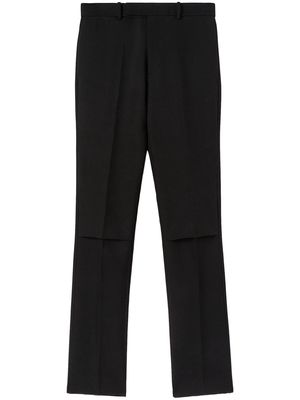 Jil Sander slim-fit tailored wool trousers - Black