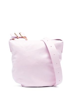 Jil Sander small leather shoulder bag - Pink