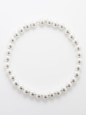 Jil Sander - Sphere Sterling Silver Necklace - Womens - Silver