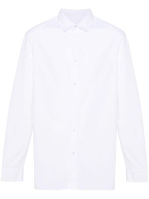 Jil Sander spread-collar poplin shirt - White