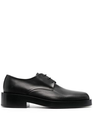 Jil Sander square-toe lace-up Derby shoes - Black