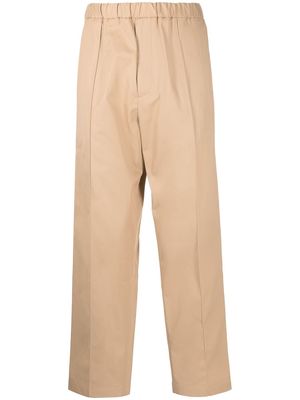Jil Sander straight-leg cut trousers - Brown