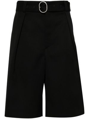 Jil Sander tailored wool shorts - Black