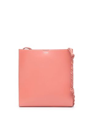 Jil Sander Tangle leather shoulder bag - Pink