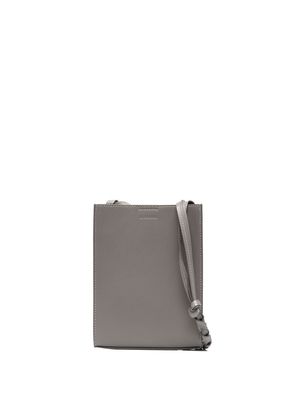 Jil Sander Tangle Small leather bag - Grey
