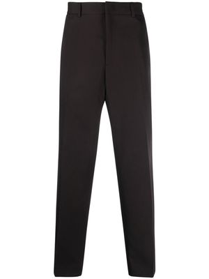 Jil Sander tapered-leg tailored trousers - Brown
