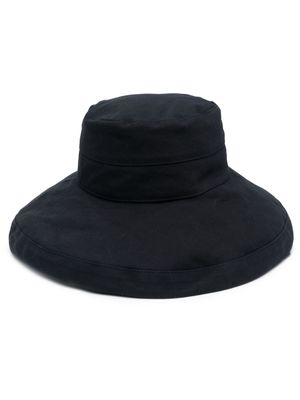 Jil Sander tonal-design sun hat - Blue