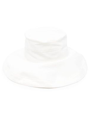 Jil Sander tonal-design sun hat - White
