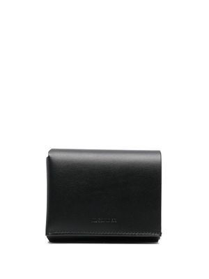 Jil Sander tri-fold leather wallet - Black