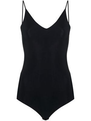 Jil Sander V-neck stretch bodysuit - Black