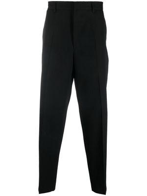 Jil Sander virgin-wool tapered trousers - Black