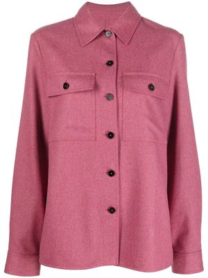 Jil Sander wool shirt jacket - Pink