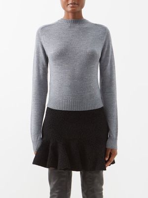 Jil Sander - Wool Sweater - Womens - Grey