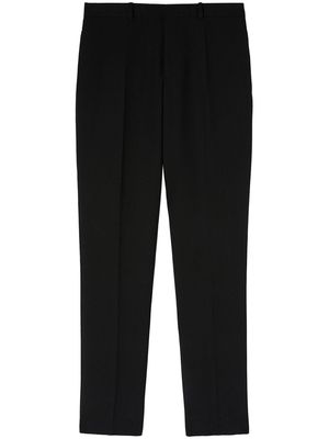 Jil Sander wool tailored trousers - Black