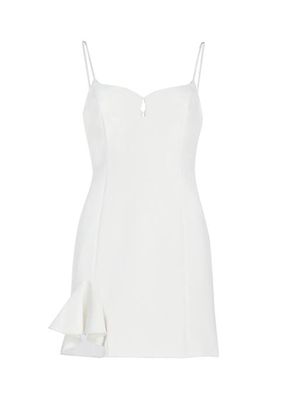 Jillian Crepe Sweetheart Minidress