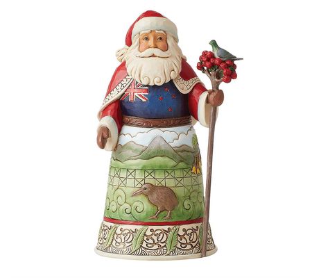 Jim Shore New Zealand Santa Figurine