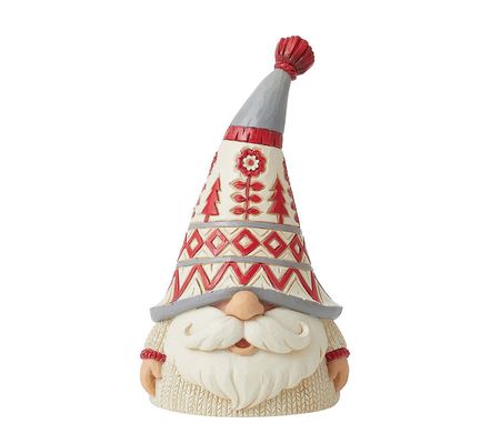 Jim Shore Nordic Noel Gnome In Sweater