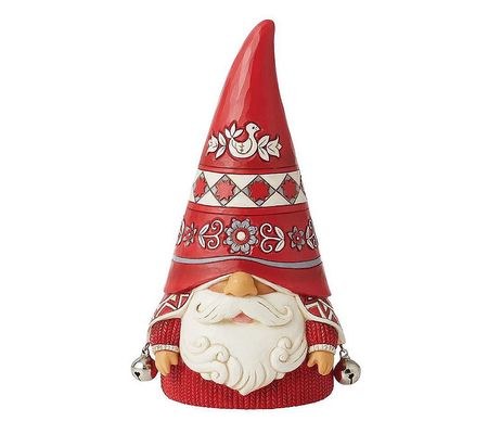 Jim Shore Nordic Noel Gnome Jingle Bell