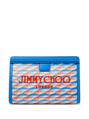 Jimmy Choo Avenue clutch bag - Blue