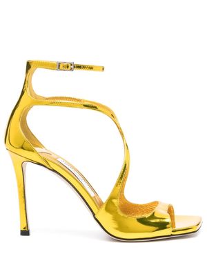 Jimmy Choo Azia 95mm sandals - Yellow