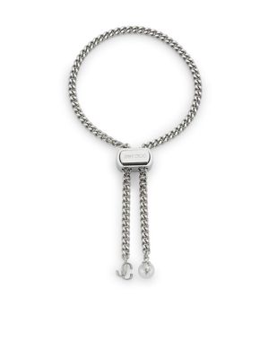 Jimmy Choo Bon Bon pearl-detail bracelet - Silver