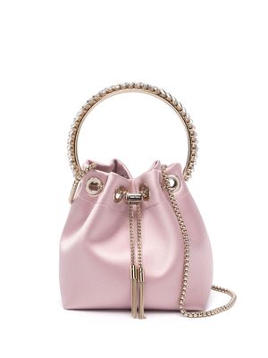 Jimmy Choo Bon Bon satin bag - Pink