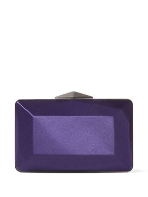 Jimmy Choo Diamond Box clutch bag - Purple