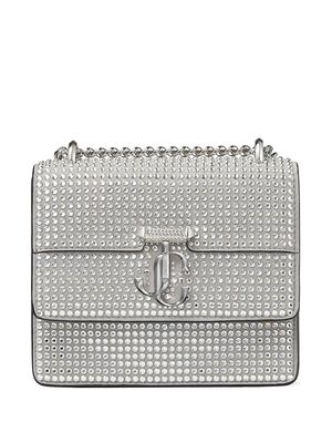 Jimmy Choo extra-small crystal-embellished Varenne bag - Grey