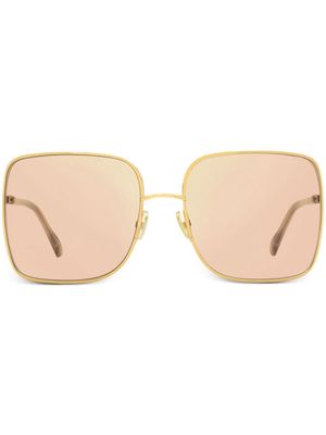 Jimmy Choo Eyewear Aliana square-frame sunglasses - Neutrals