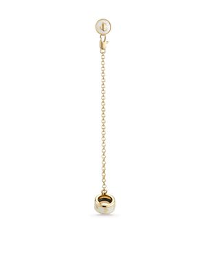 Jimmy Choo Headphone chain-link earrings - Gold