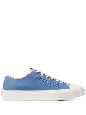 Jimmy Choo Palma/M logo-embroidered sneakers - Blue