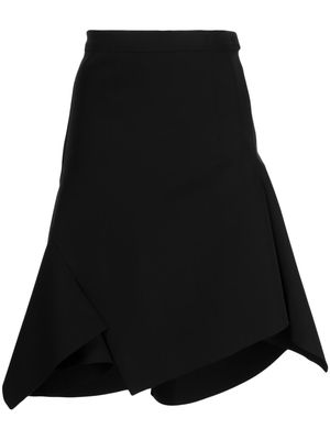 JNBY asymmetric-design skirt - Black