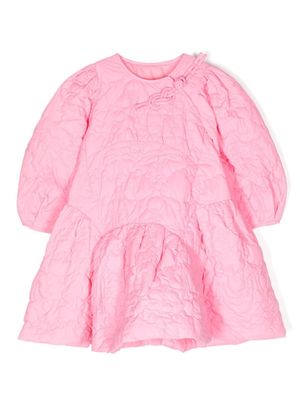 jnby by JNBY A-line cloqué dress - Pink