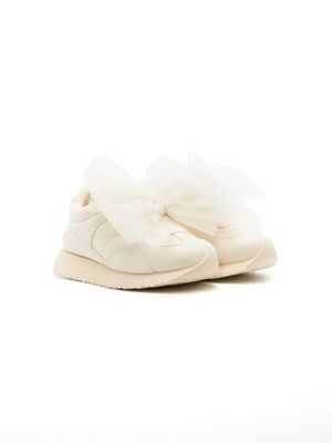jnby by JNBY bow-detail slip-on sneakers - Neutrals