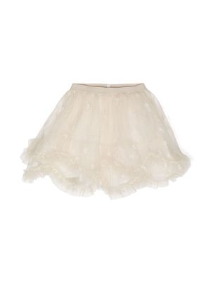jnby by JNBY embroidered tutu skirt - Neutrals