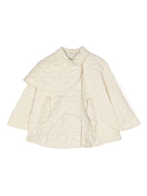 jnby by JNBY floral-pattern quilted coat - Neutrals