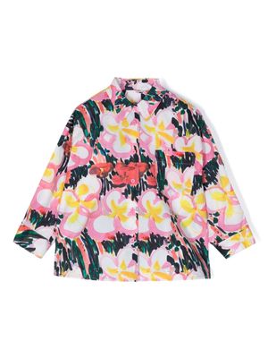 jnby by JNBY floral-print cotton shirt - Multicolour
