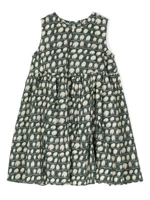 jnby by JNBY graphic-print cotton dress - Green