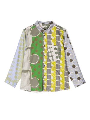 jnby by JNBY graphic-print cotton shirt - Multicolour