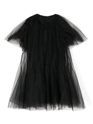 jnby by JNBY layered tulle dress - Black