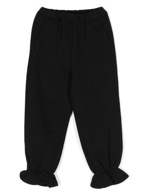 jnby by JNBY ruffled cotton trousers - Black