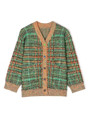 jnby by JNBY V-neck knitted cardigan - Green