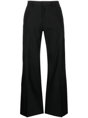 JNBY cut-out straight-leg trousers - Black