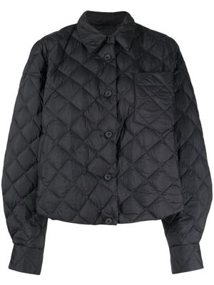 JNBY diamond-pattern padded jacket - Black