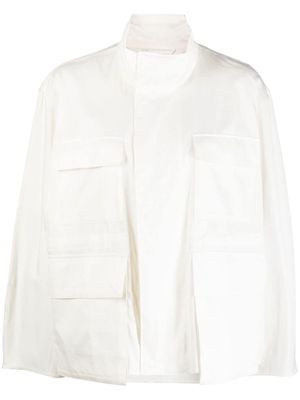 JNBY funnel-neck cotton jacket - White