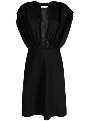 JNBY gathered-detail sleeveless dress - Black